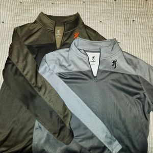Mens Large quarter zip
